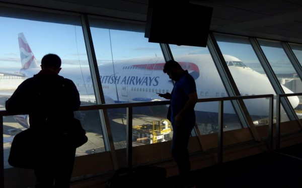 Caos en Londres por la cancenlación de vuelos de British Airways