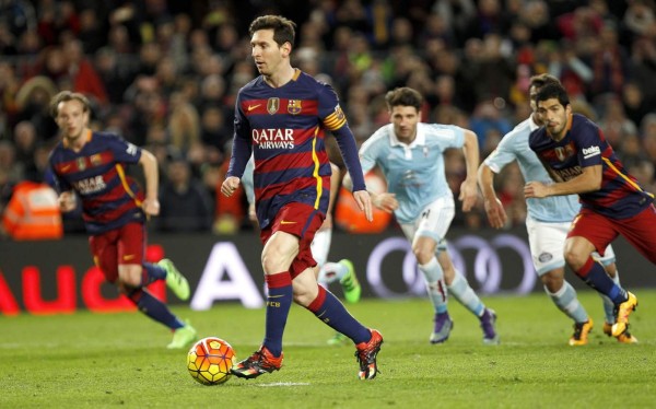 VIDEO: El penal-asistencia de Messi a Suárez ante el Celta