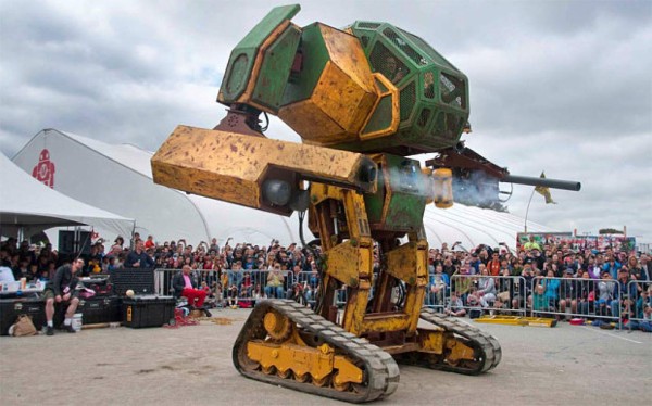 EUA y Japón pactan la primera batalla de robots gigantes