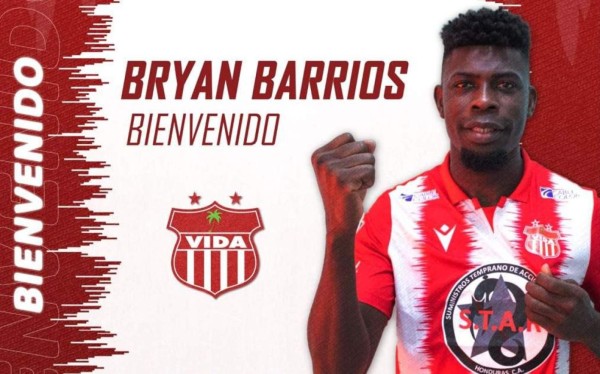 Bryan Barrios no continúa en Europa y regresa a Honduras para jugar con el Vida