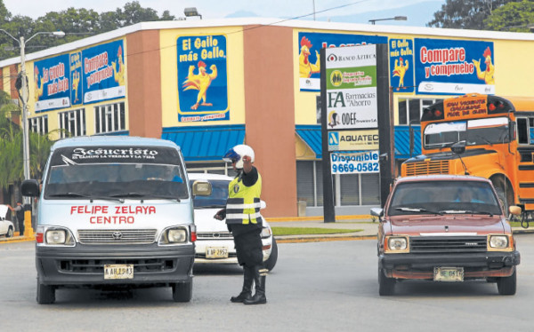 Colapsada San Pedro Sula por falta de rutas alternas