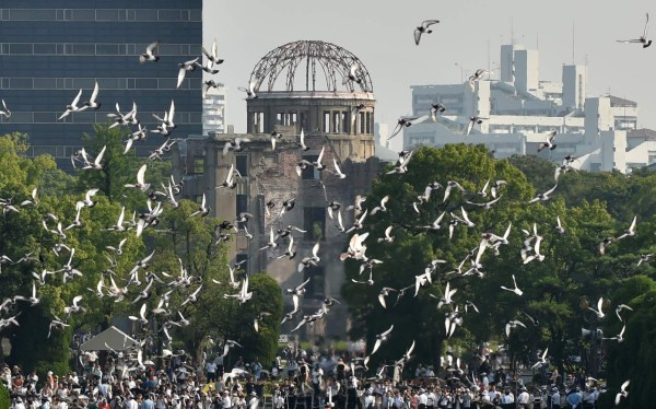 Hiroshima conmemora 70 años de primer bombardeo atómico