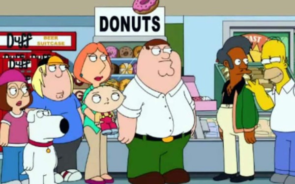 Lanzan avance de Los Simpson y Family Guy