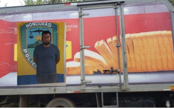 Detienen a sospechoso de asaltar a repartidores de pan en Francisco Morazán