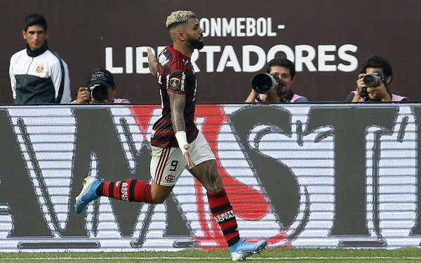 Flamengo remonta con doblete de 'Gabigol' en dos minutos y se corona campeón de la Copa Libertadores