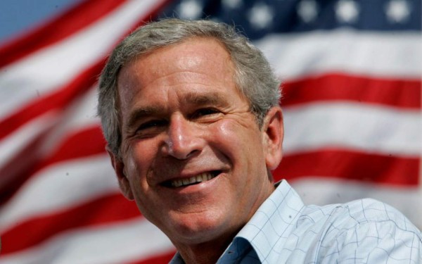 ¿Por quién votó el expresidente George W. Bush?