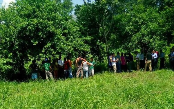Aún se desconoce el móvil de este crimen ocurrido en la zona sur de Honduras. Foto tomada de Radio América.