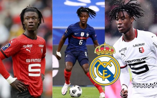 Camavinga, la joya francesa que Real Madrid tiene como alternativa a Haaland y Mbappé