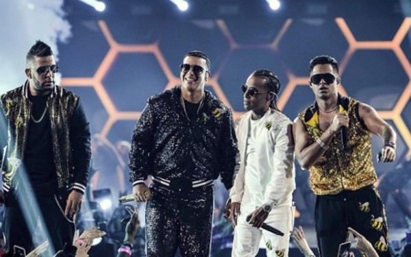 Daddy Yankee y Maluma arman la fiesta en los Premios Juventud 2018