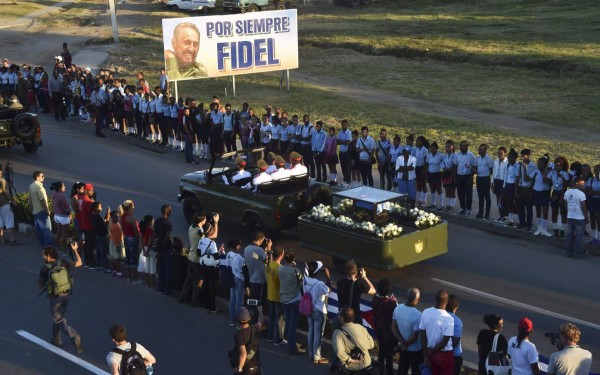 Fidel Castro fue enterrado en Santiago de Cuba