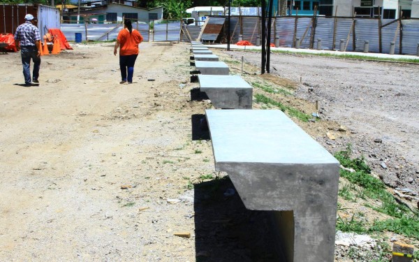Avanza construcción del parque de La Lima