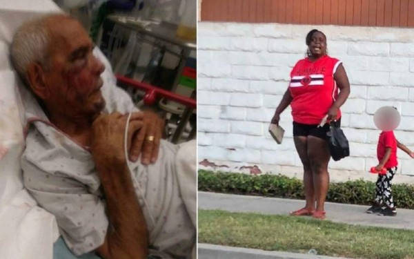 Arrestan en EEUU a mujer que golpeó a un mexicano de 92 años con un ladrillo