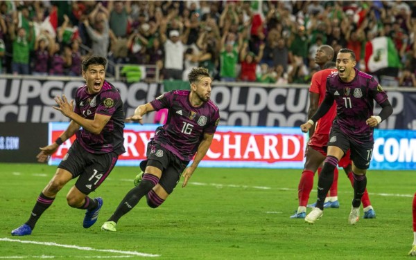 Héctor Herrera le dio la clasificación a México con un gol agónico ante Canadá.