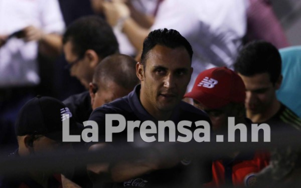 Keylor Navas no se deja ver previo al duelo ante Honduras