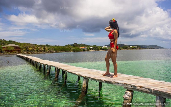 Ónice Flores muestra la joya escondida de Islas de la Bahía