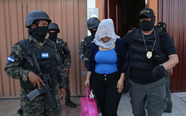 Capturan a exesposa de supuesto narco hondureño