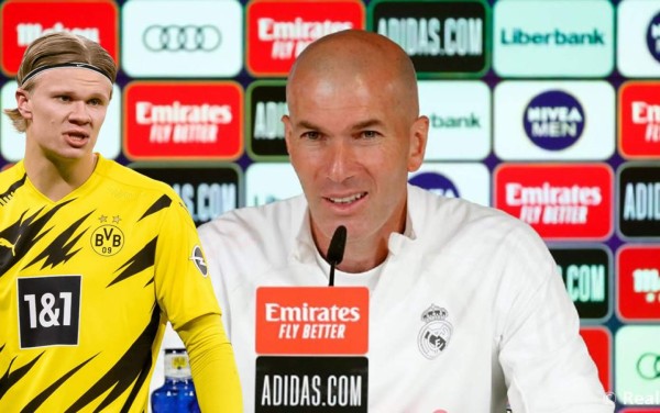 ¿Haaland al Real Madrid? Así contesta Zidane al tema del momento