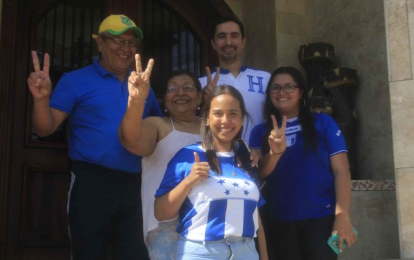 Tranqulidad en la concentración de Honduras