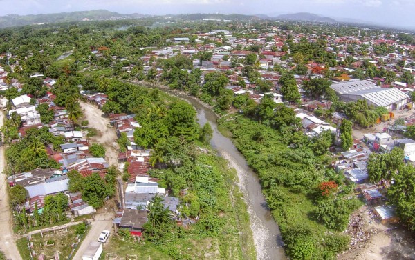 14,000 familias habitan en los 16 bordos de San Pedro Sula