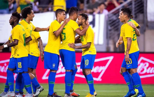 Brasil derrota a Estados Unidos en partido amistoso