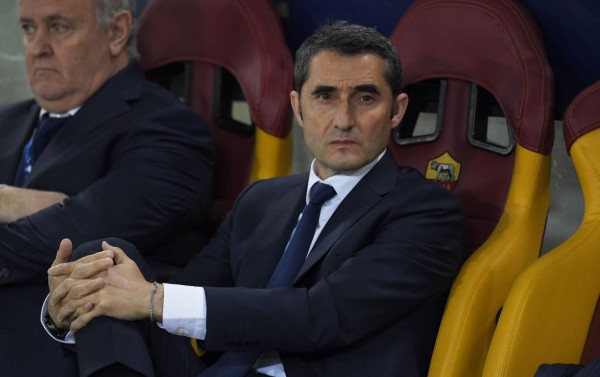La reacción de Ernesto Valverde tras la eliminación del Barcelona