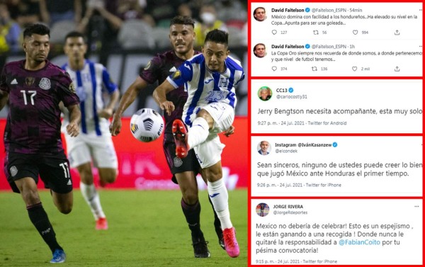 Lo que dicen Faitelson, Costly y otros personajes de la goleada de México a Honduras en la Copa Oro 2021