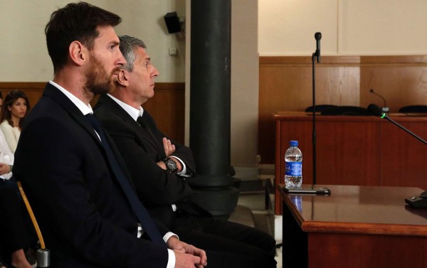 Messi ante la justicia: 'Confiaba en mi papá, no tenía idea de nada'