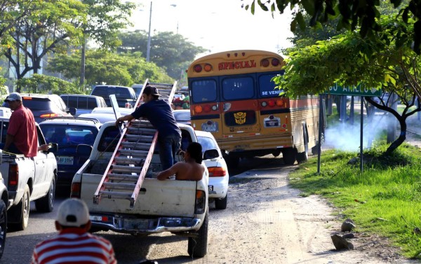 San Pedro Sula solo tiene 40 policías para el tráfico vehicular
