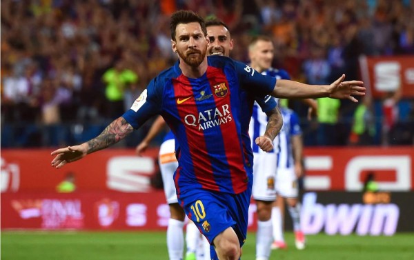 VIDEO: El golazo de Messi en la final de Copa del Rey contra Alavés