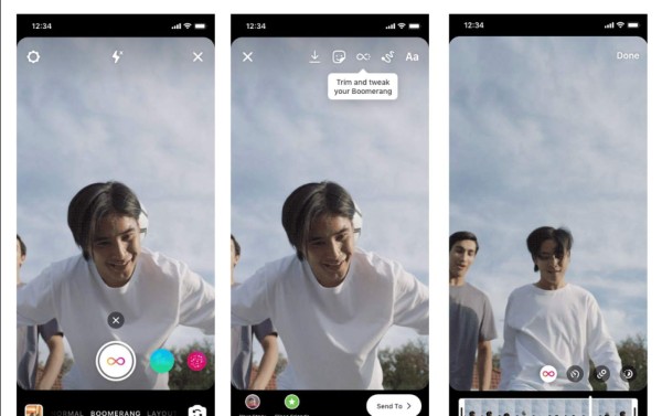 Instagram agrega nuevos efectos a Boomerang para competir con TikTok