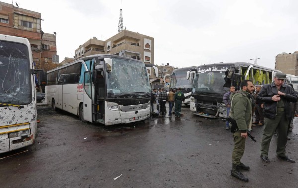 Doble atentado en Damasco deja al menos 46 muertos