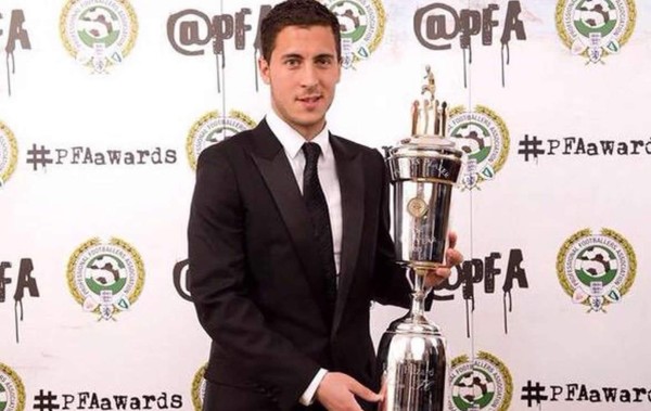 Eden Hazard, mejor jugador de la temporada en la Premier