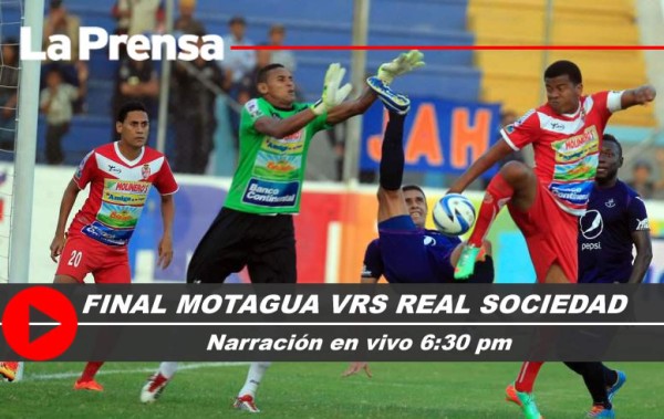 6:30 pm Motagua-Real Sociedad