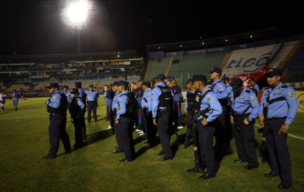 Policía aconseja que el clásico Olimpia-Motagua se juegue a puertas cerradas