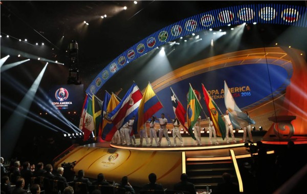 Definidos los grupos de la Copa América Centenario 2016
