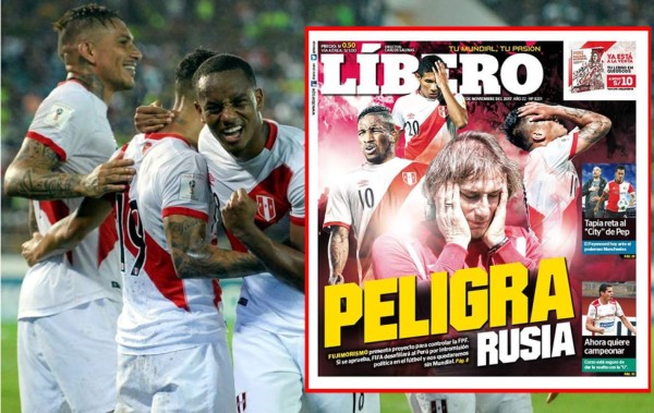 Perú podría quedarse fuera del Mundial de Rusia 2018