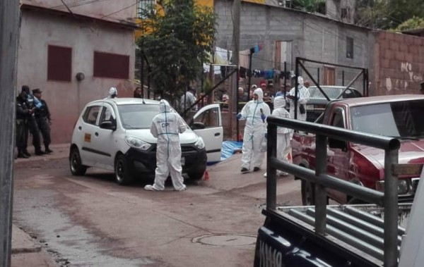 Tres semanas de manejar la unidad tenía taxista asesinado en Tegucigalpa