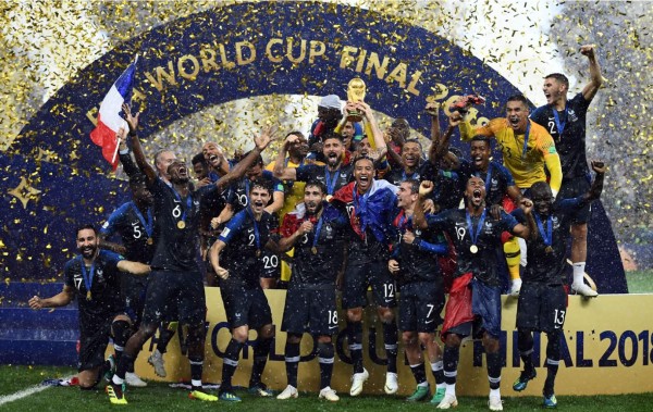 Francia derrota a Croacia y se corona campeón del Mundial de Rusia 2018