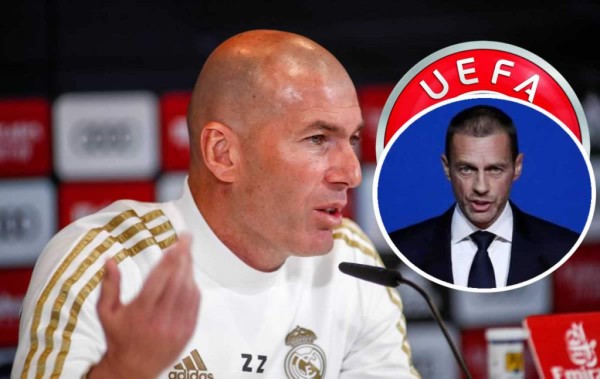Zidane explota y responde a Aleksander Ceferin: 'Es absurdo, tenemos derecho a jugar la Champions'