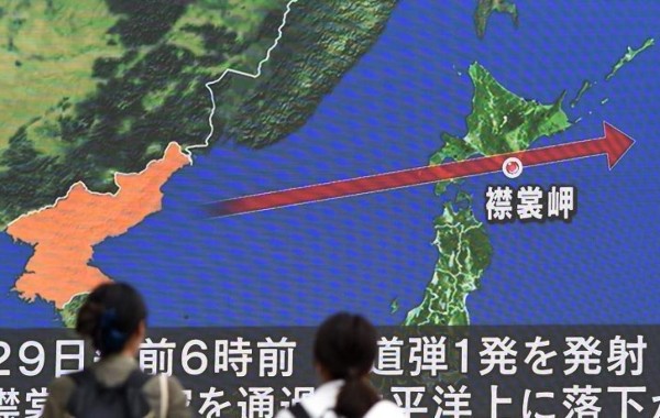 Japón pide a la población buscar refugio tras lanzamiento norcoreano