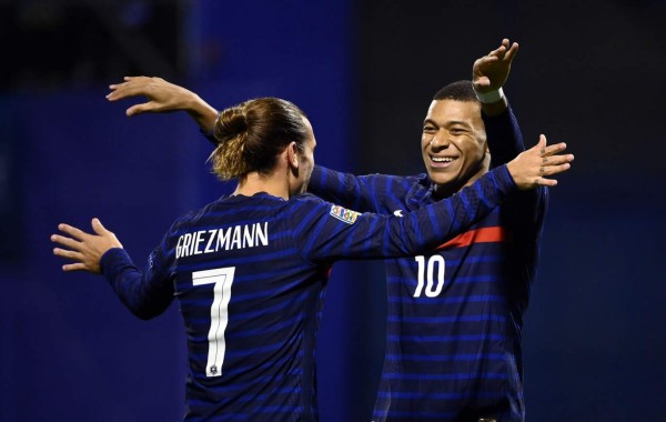 Con goles de Mbappé y Griezmann, Francia venció a la Croacia de Modric en la UEFA Nations League