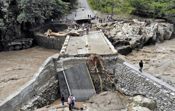 Daños dejados por tormentas ascienden a L250,000 millones