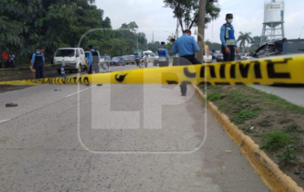 Muere suegra y yerno en un accidente de moto en San Pedro Sula