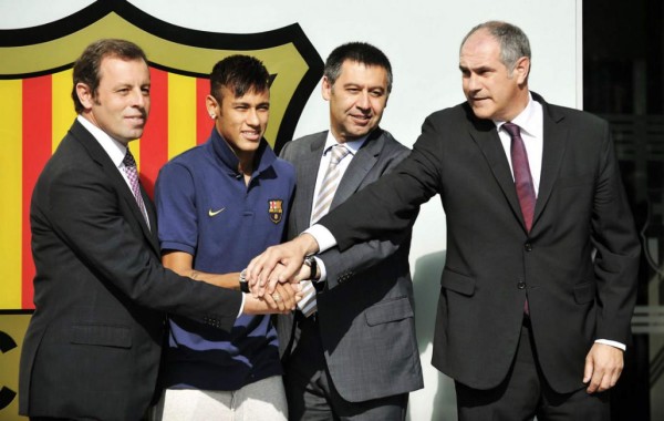 El Santos denuncia ante la FIFA al Barcelona y a Neymar