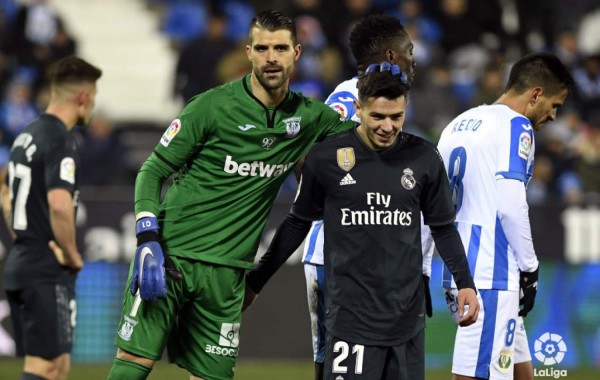 Real Madrid pierde ante Leganés, pero avanza a cuartos de la Copa del Rey