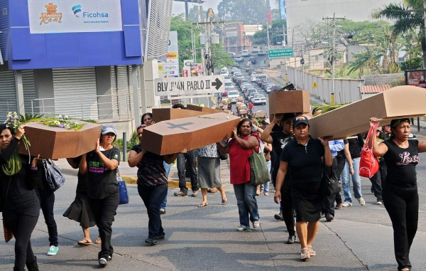 Unas 4,000 hondureñas fueron asesinadas entre 2002 y 2013