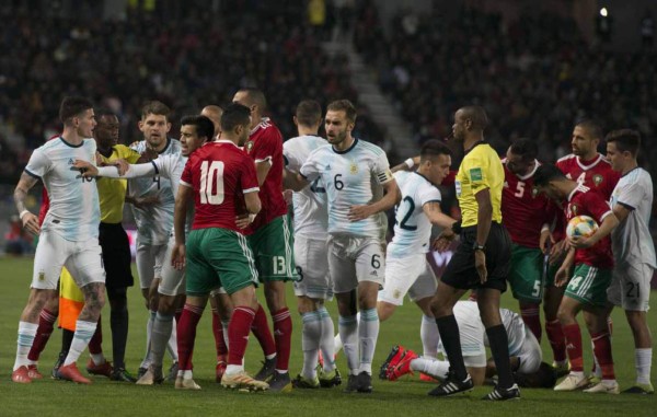 Argentina vence a Marruecos sin Lionel Messi