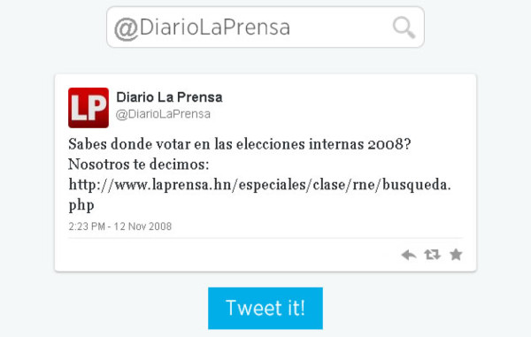 Twitter celebra su aniversario recordando tu primer tuit