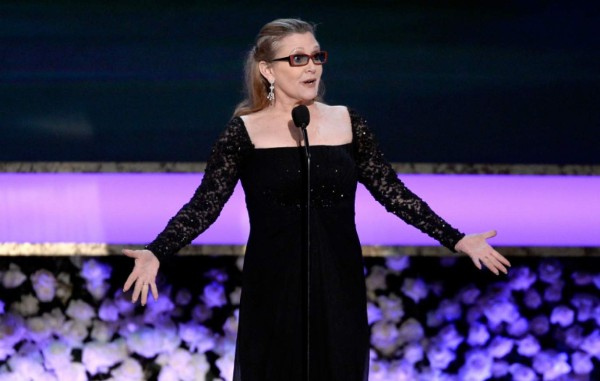 Hollywood llora a Carrie Fisher
