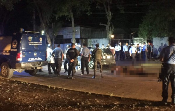 Masacre en San Pedro Sula deja cinco personas muertas